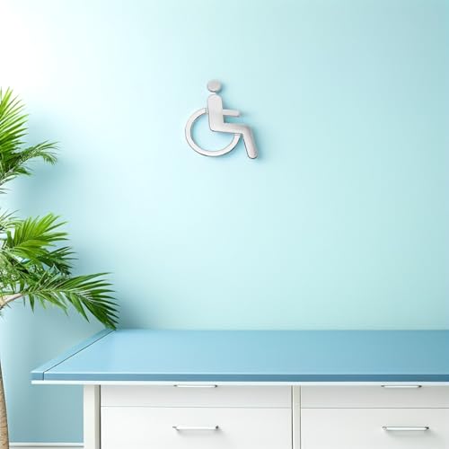 Panneau de toilettes pour personnes handicapées Baluue : solution adhésive durable