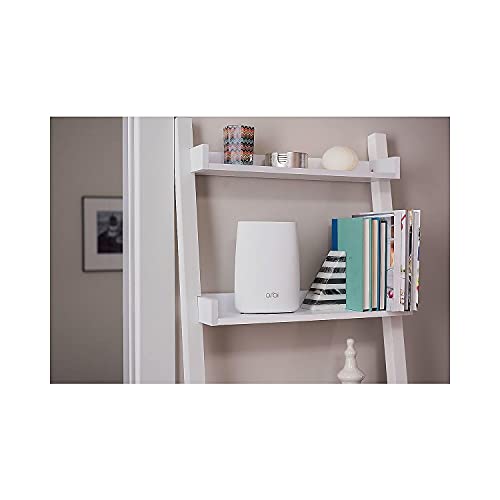 Image of Netgear Orbi High Performance AC3000 Tri-band Whole Home Mesh WiFi System with 3Gbps Speed (RBK50, 1 Router & 1 satellite Covers Upto 5000 sqft)1 WAN & 3 LAN for the Router|4 LAN for each Satellite