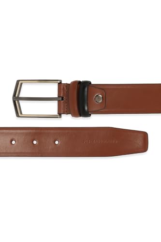 Image of Peter England Men's Leather Everyday Formal Belt