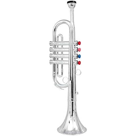 Click n' Play CNP0245 Trumpet, Metallic Silver Cover