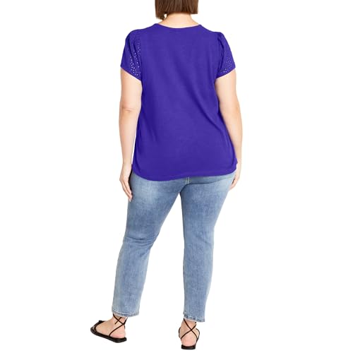 Image of City Chic Plus Size Top, Linny Top