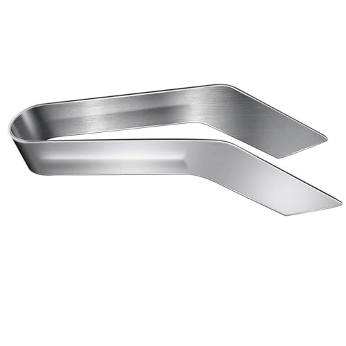 Stainless Steel Seedling Transplant Tongs, Gardening Tools for Reducing Root Damage, Rustproof Plant Pliers with Smooth Handle for Indoor/Outdoor Use (8.6Inch)