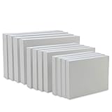 Psithurism | Premium Grade White Paper Gift Boxes with Lids - 12 Pack Assortment