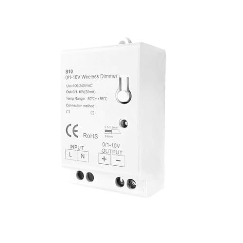Contrôleur variateur LED AC100-240V résout clignotement pilote gradation 0/1-10V