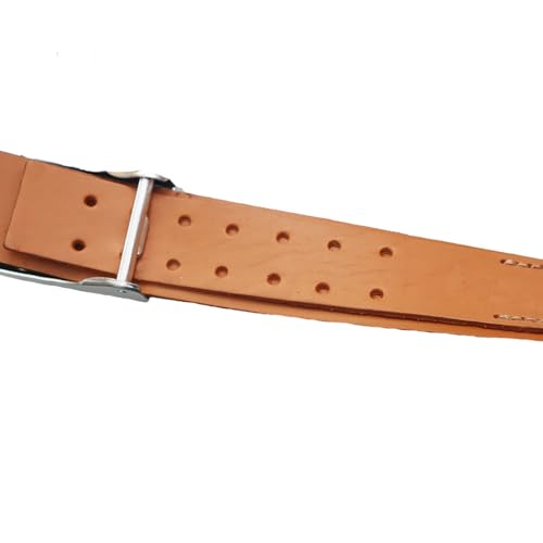 German WH Soldier Belt Outdoor Cowhide Belt Reproduction of World War II D-Day Army Items3