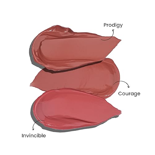 Image of LAMIOR Spicy Not Icy Whipped Velvet Liquid Lipstick: Matte, Transfer-Proof, 12+ Hour Wear|Hydrating, Blurring Full Coverage, Lightweight|Enriched with Avocado & Jojoba Oil|Vegan|Pack of 3 - 15 ml Each