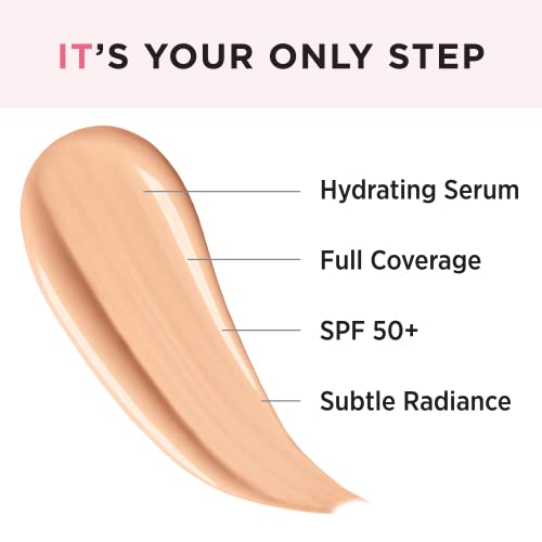 It Cosmetics Your Skin But Better Cc+ Cream Illumination, Neutral Medium (N) - Color Correcting Cream, Full-Coverage Foundation, Hydrating Serum & Spf 50+ Sunscreen - Radiant Finish - 1.08 Fl Oz #TOP2