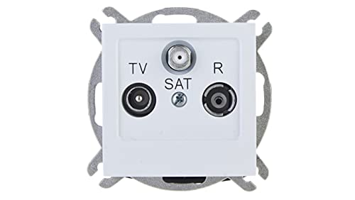 Prise de courant IP20 Blanc pour brancher vos luminaires dans le salon moderne