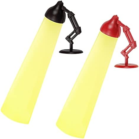 2 PCS of 3D Table Lamp Bookmarks, Cute Bookmarks, Novel Shapes, Interesting Creative Gifts, Fun Bookmarks Designed for Kids, Boys and Girls