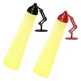 2 PCS of 3D Table Lamp Bookmarks, Cute Bookmarks, Novel Shapes, Interesting Creative Gifts, Fun Bookmarks Designed for Kids, Boys and Girls