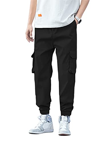 DIDK Herren Hose Chino Cargo Hose Jogginghose Herren Casual Freizeithose...