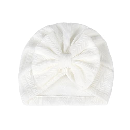 Baby Beanie Knit Hat Cute Bows Turban Cap Wraps Hat.(MZ6)