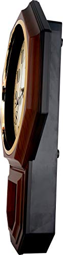 Reloj de Pared Regulador Péndulo Clásico de 17.5 in miniatura 3