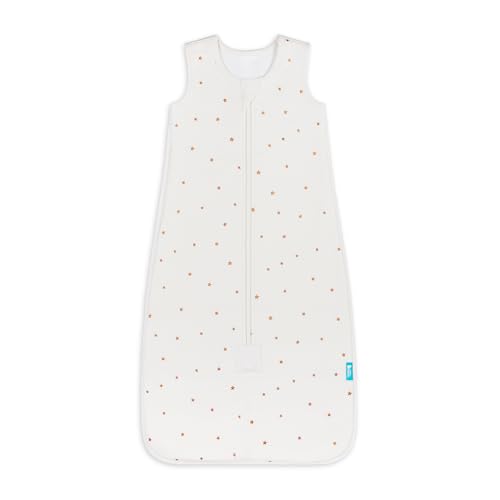 Love to Dream Sleep Bag Quilted Stretch Cotton Twinkles Oatmeal 1.5 TOG Toddler Sleeping Sack and Wearable Blanket for Night Sleep and Nap Soft Breathable Comfort (12-24M)