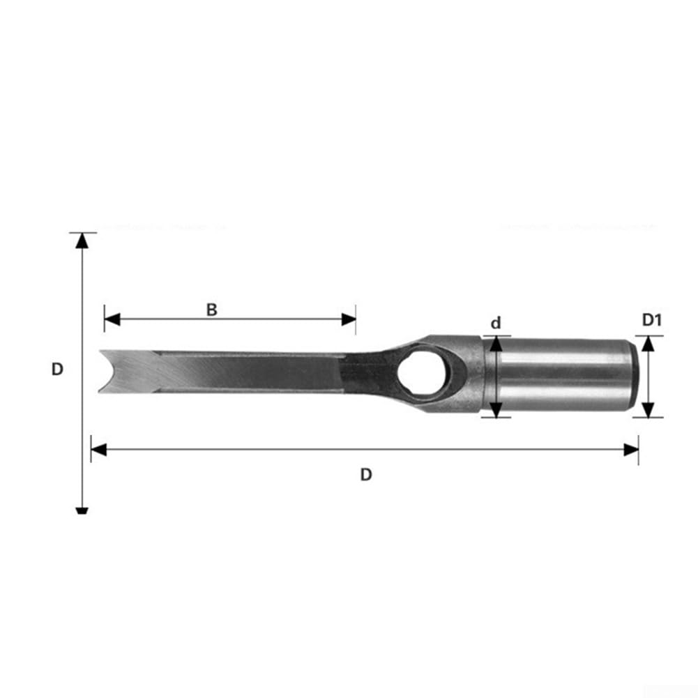 Adaptateur de foret à trou carré, adaptateur de foret en alliage d'aluminium, outil de forage à mortaise pour perceuse manuelle, travail du bois