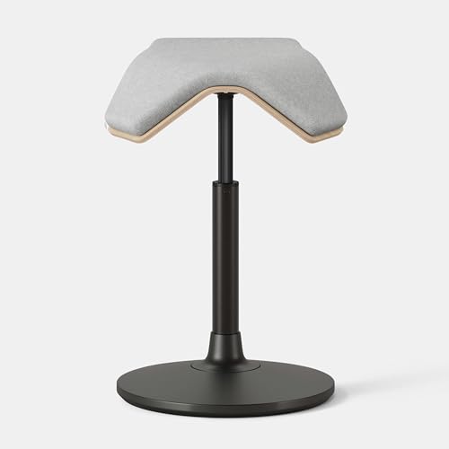 Image of Branch Saddle Stool, Height-Adjustable Active Seat with Ergonomic Design
