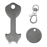 trolley key west fl Liso y elegante: la superficie de este carro de compras tokens llavero suave en un color plateado, lo que hace que la llave sea más elegante.