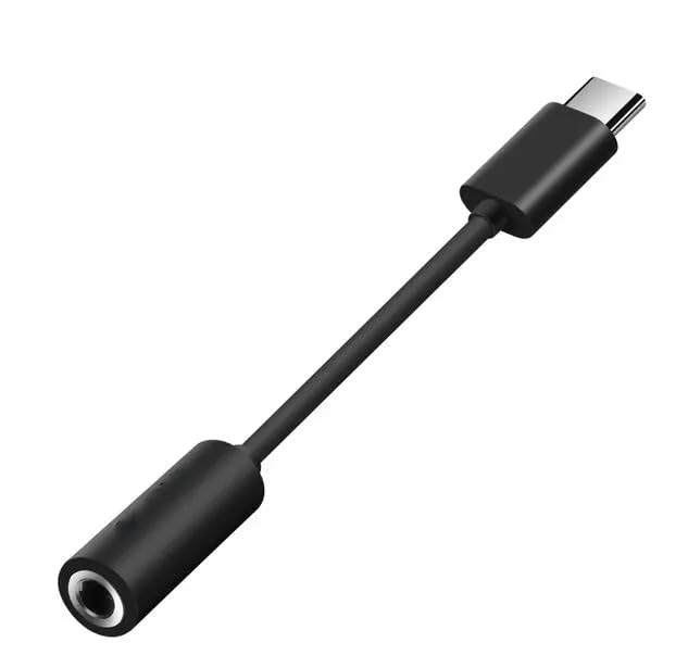 Adaptador de auriculares Sony USB-C 3.5 mm oficial con carga de paso