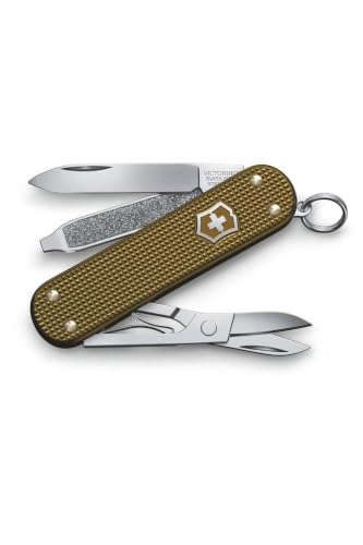 Image of Victorinox Swiss Army Knife, Alox Limited Edition 2024, Classic SD, (58 mm), Terra Brown, 0.6221.L24 | Multiutility Tool