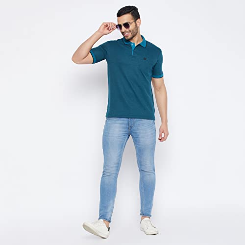 Image of Duke Stardust Men Half Sleeve Cotton T-Shirt, Regular Fit