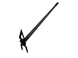 DeWit Long Handle Comby 2-Tine Cultivator/Diamond Hoe