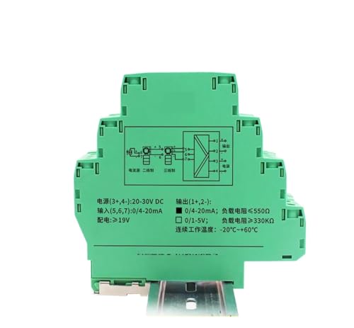 Isolateur de signal 4-20 mA anti-interférence DC24V pour stabiliser la transmission analogique