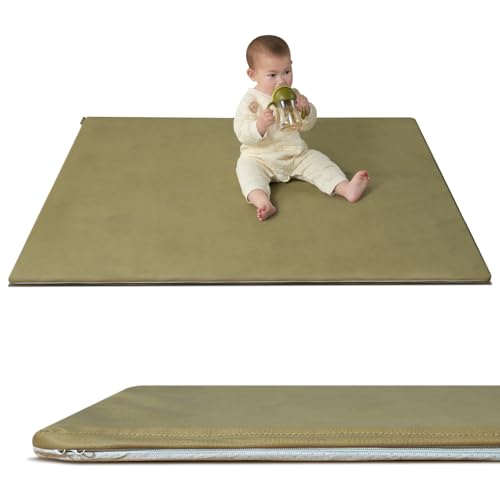 Alfombra de juego de cuero para bebé (espuma viscoelástica)