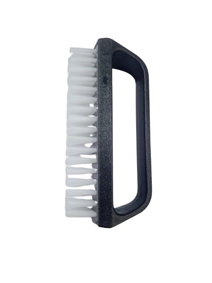 Hair Line Nail Cleaning Brush Handle Grip Nail Scrubber Brush Toe Fingernail Cleaner Brush Kit Manicure Brush for Men & Women