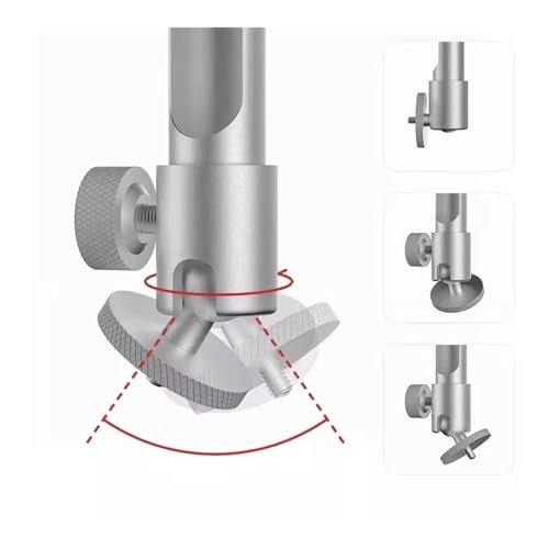 Support fixe de projecteur plafond et bras de suspension télescopique taille M - 4