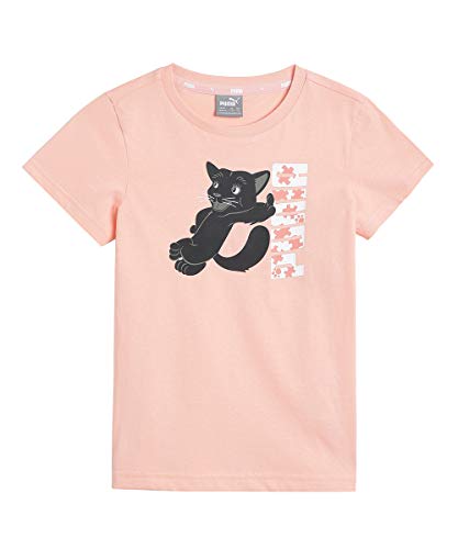 Image of Puma Unisex-Kid Printed Regular Fit T Shirt