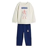 adidas Unisex Baby MARVEL SPIDER-MAN JOGGER, off white/dark blue, 18-24 Months
