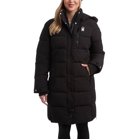 Spyder Women's Long Puffer Jacket Cover