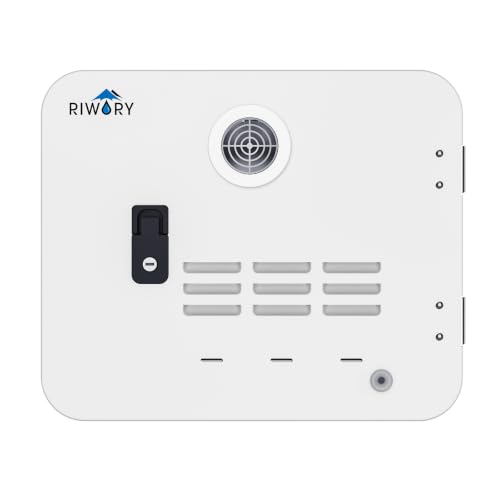 Image of 15 inch x 18 inch RV Water Heater Replacement Door, White External Access Door Kit for RIWORY RV Tankless Water Heaters, Fits 13.2 inch-15.4 inch L x 13.2 inch-13.3 inch H Cutout