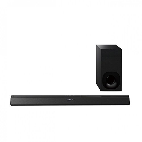 Sony HT-CT380B - Barra de sonido de 300 W (2.1 canales, subwoofer inalambrico, para TV de hasta 46'), negro