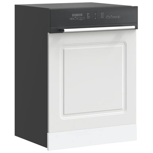 Panneau de lave-vaisselle Kalmar en bois blanc de dimensions 60x1,5x57 cm