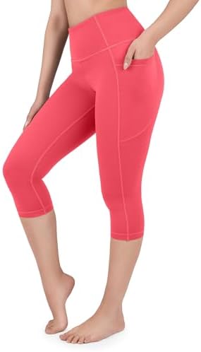 Nirlon NirLUX Capri Leggings for Women - NirLUX Capri Leggings with Pockets for Women, Regular & Plus Size Yoga Pants