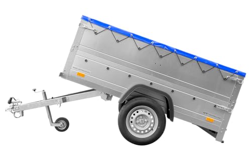 Garden Trailer 200 KIPP | Remolque de coche inclinable 750 kg con paredes a bordo