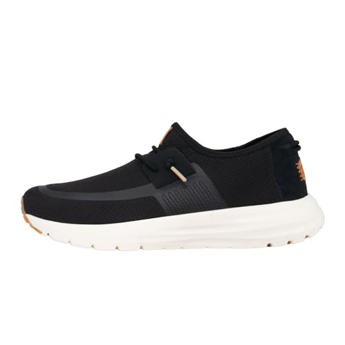 Image of HEYDUDE Men's Sirocco Neutrals Slip On Sneaker | Breathable Knit Upper