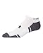 Under Armour Adult Resistor 3.0 No Show Socks, Multipairs , White/Graphite (6-Pairs) , X-Large
