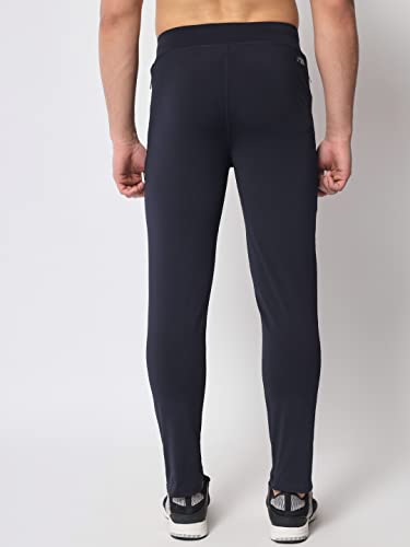 Image of FITINC Men's Stretchable Track Pant for Gym with Zipper Pockets