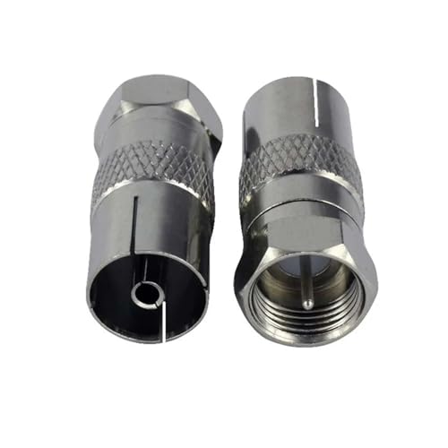 Connecteur mâle F à 5 broches pour câble coaxial signal stable sans interférence