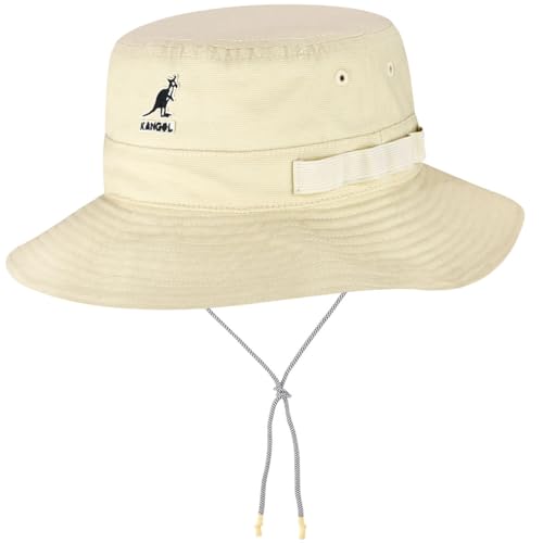 Image of Kangol Utility Cords Jungle Hat - Warm Grey /XL Bucket Hat