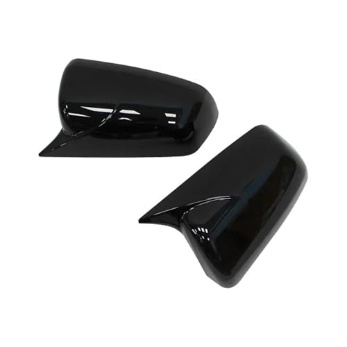 Coque de rétroviseur de voiture finition noir brillant haut de gamme pour Lancer X 10