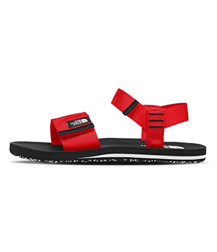THE NORTH FACE Men's Skeena Sandal, TNF Red/TNF Black, 14