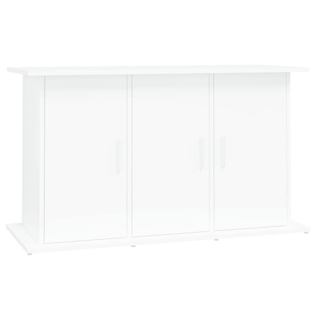 vidaXL Soporte para acuario madera de ingeniería blanco 101x41x58 cm