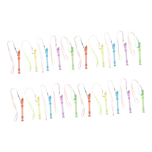 VANZACK Beginner Practice Clarinet Set 20pcs Mini Recorder Flutes Children's Wind Instrument