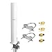 Maswell 5G 4G LTE Antenne Outdoor, 2X2 MIMO 700-6000MHz, bis zt 4,5 dBi Mobilfunk Externe AuBenantenne SMA-Stecker mit TS9, kompatibel mit fritzbox O2 Gigacube Modem Router Mode im günstig Kaufen-Maswell 5G 4G LTE Antenne Outdoor, 2X2 MIMO 700-6000MHz, bis zt 4,5 dBi Mobilfunk Externe AuBenantenne SMA-Stecker mit TS9, kompatibel mit fritzbox O2 Gigacube Modem Router