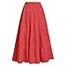 Girls Cute Bow Tiered Flowy Maxi Skirt Elastic High Waisted Summer Boho A-Line Long Swing Beach Skirts for 4-15 Years