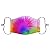 ShaggyDogz 5Pack Kids Fashion Tie-dye Cute Washable Reusable Bandanas Childrens Boys Girls Comfortable Costume Outdoor Halloween Daily Wear