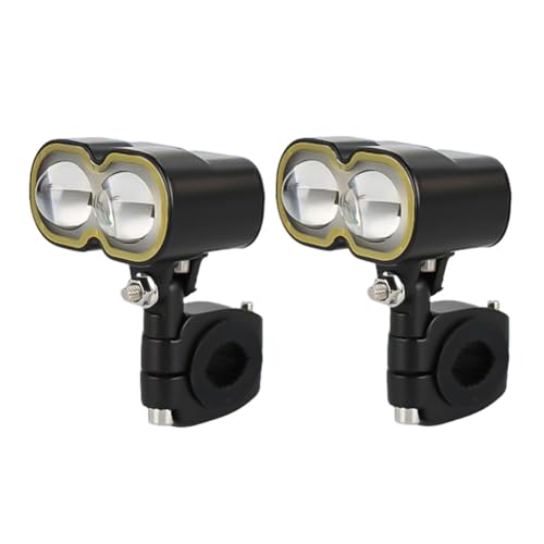 Luces auxiliares de conducción para motocicleta de alto brillo contra la oscuridad